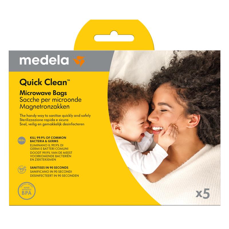 Medela Quick Clean Microwave Bags 5 Pack