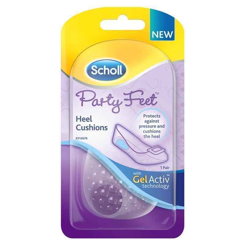 Scholl Party Feet Gel Heel Cushions