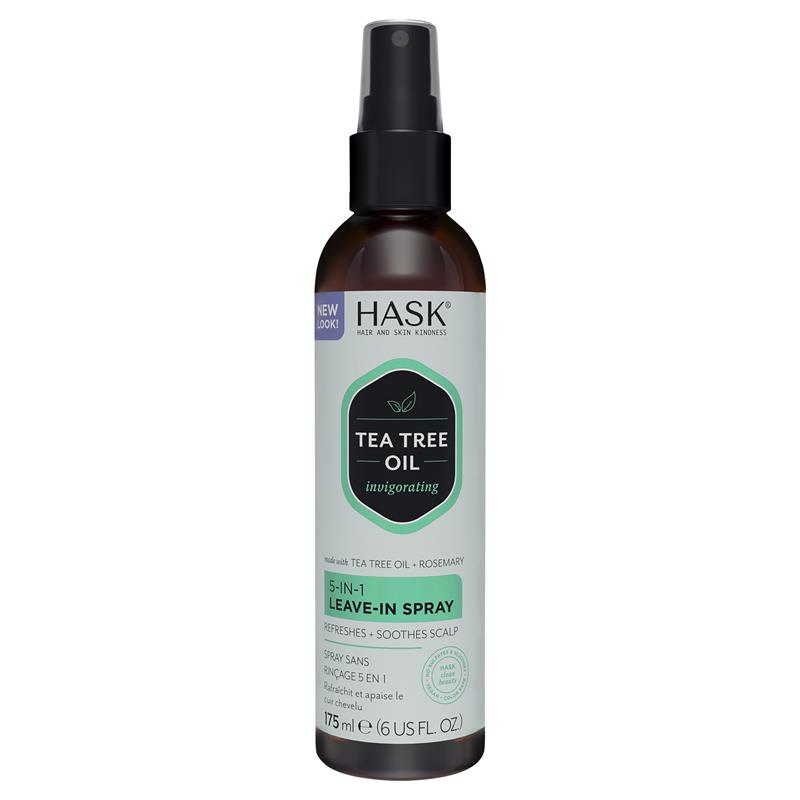Hask Soothe + Tea Tree Oil & Rosemary Scalp Care Leave-In Spray 175ml