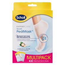 Scholl Dry Skin Macadamia Oil PediMask Multipack 4 Pairs - GimmeNow