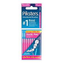 Piksters Interdental Brushes Size 00 Pink 10 Pack