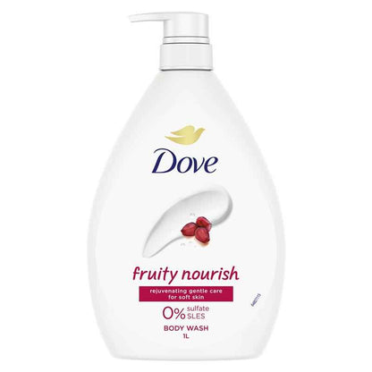 Dove Essential Care Fruity Nourish Body Wash 1 Litre