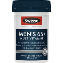 Swisse Mens Multivitamin 65+ 60 Tablets - GimmeNow