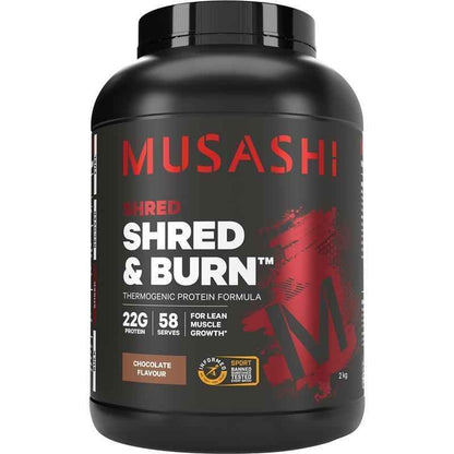 Musashi Shred And Burn Chocolate 2kg