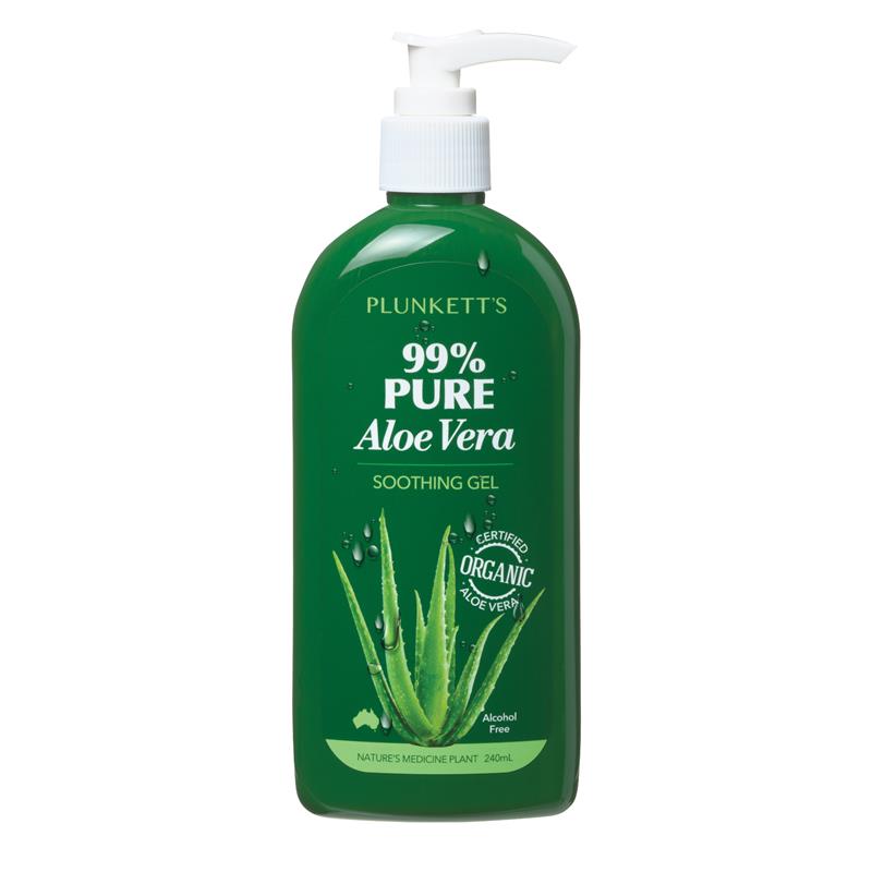 Plunketts 99% Pure Aloe Vera Soothing Gel 240ml