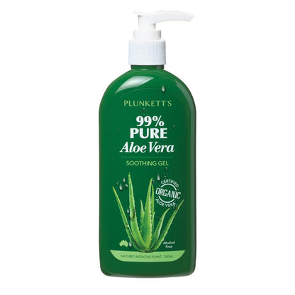 Plunketts 99% Pure Aloe Vera Soothing Gel 240ml