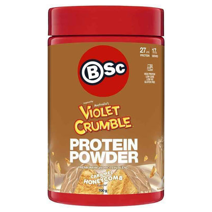 BSc x Violet Crumble Protein Powder Caramel Honeycomb 700g