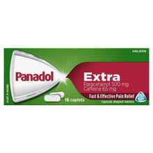 Panadol Extra Paracetamol Pain Relief 16 Caplets