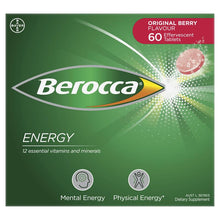 Berocca Energy Original Berry 60 Effervescent Tablets Exclusive Size - GimmeNow