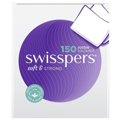 Swisspers Cotton Square Pads 150 - GimmeNow