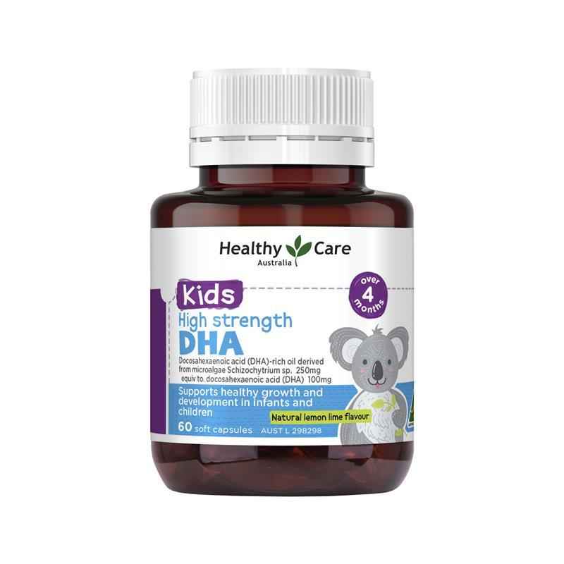 Healthy Care Kids DHA 60 Capsules