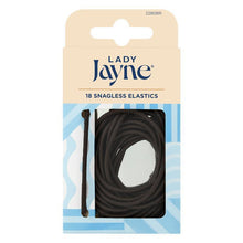 Lady Jayne Snagless Hair Elastics Brown 18 Pack