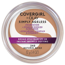 Covergirl Simply Ageless Wrinkle Defy Foundation Natural Beige 240