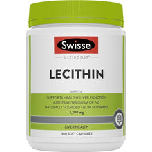 Swisse Ultiboost Lecithin 1200mg 300 Capsules