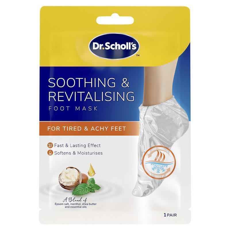 Dr.Scholls Soothing and Revitalising Foot Mask 1 Pair