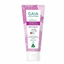 Gaia Natural Baby Probiotic Toothpaste Berry Burst 50g - GimmeNow