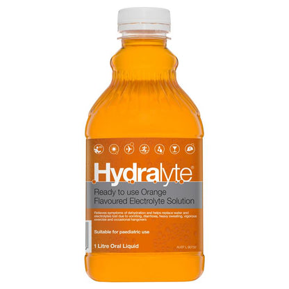 Hydralyte Liquid Orange 1Litre