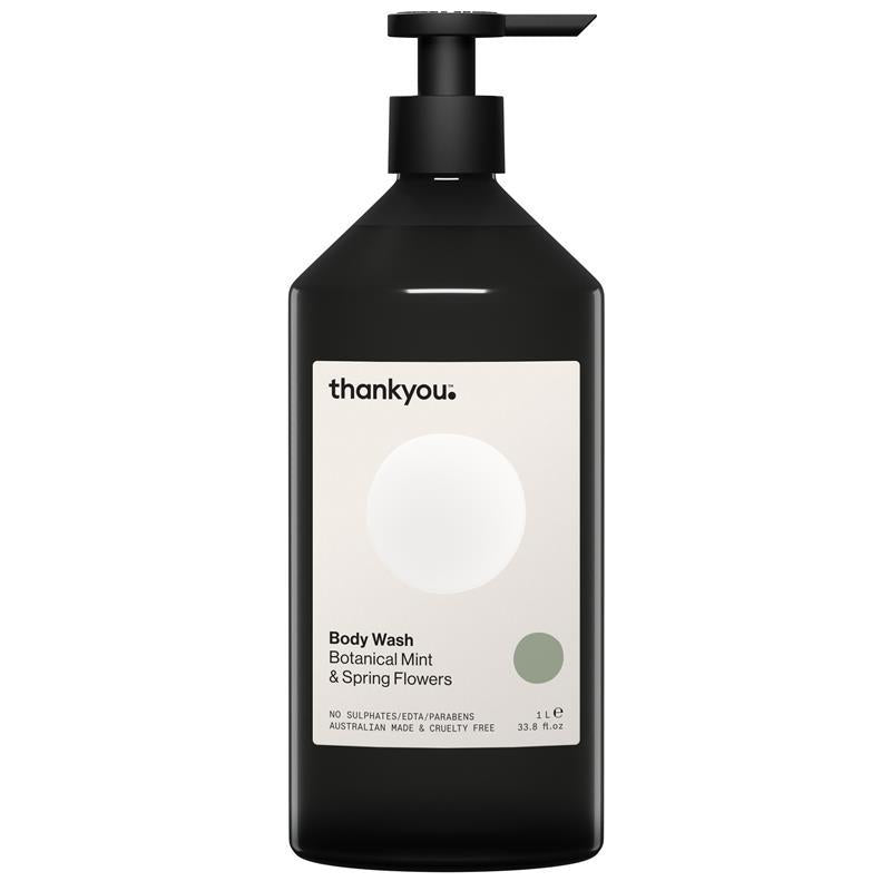 Thankyou Body Wash Botanical Mint & Spring Flowers 1L