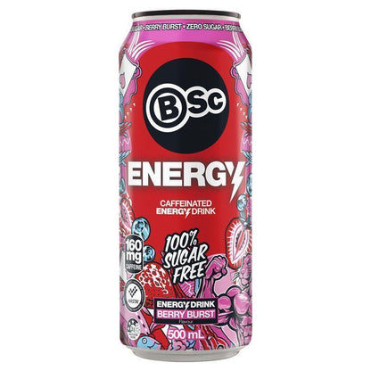 BSc Energy Drink Berry Burst 500ml