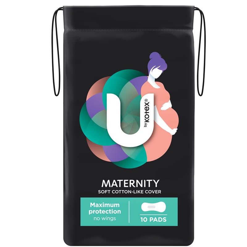 U by Kotex Maternity Pads 10 Pack - GimmeNow