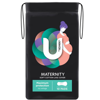 U by Kotex Maternity Pads 10 Pack - GimmeNow