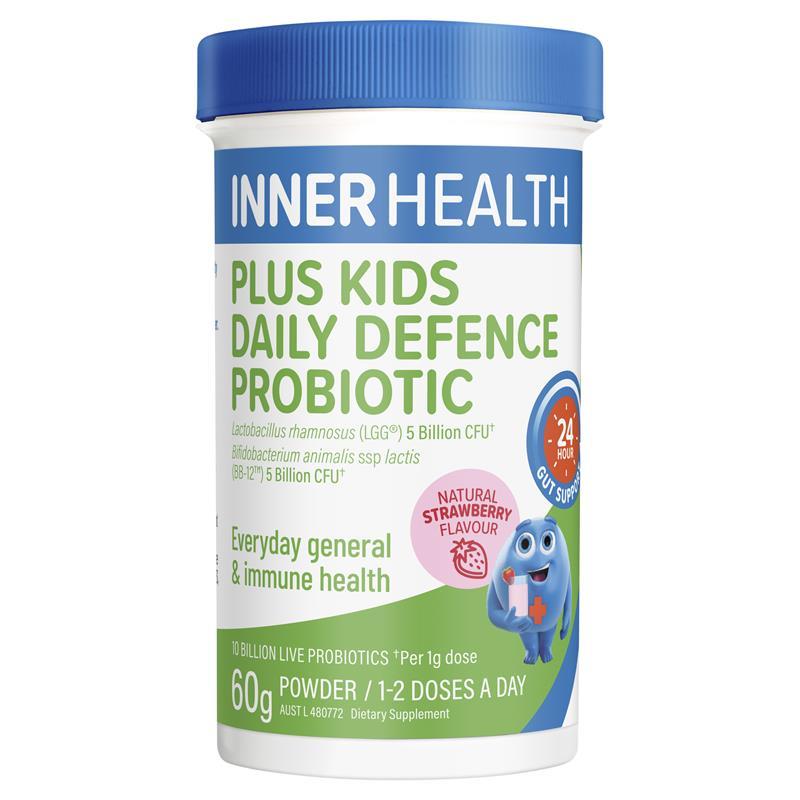 Inner Health Plus Kids Daily Defence Probiotic 60g Powder