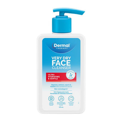 Dermal Therapy Very Dry Face Cleanser 175ml