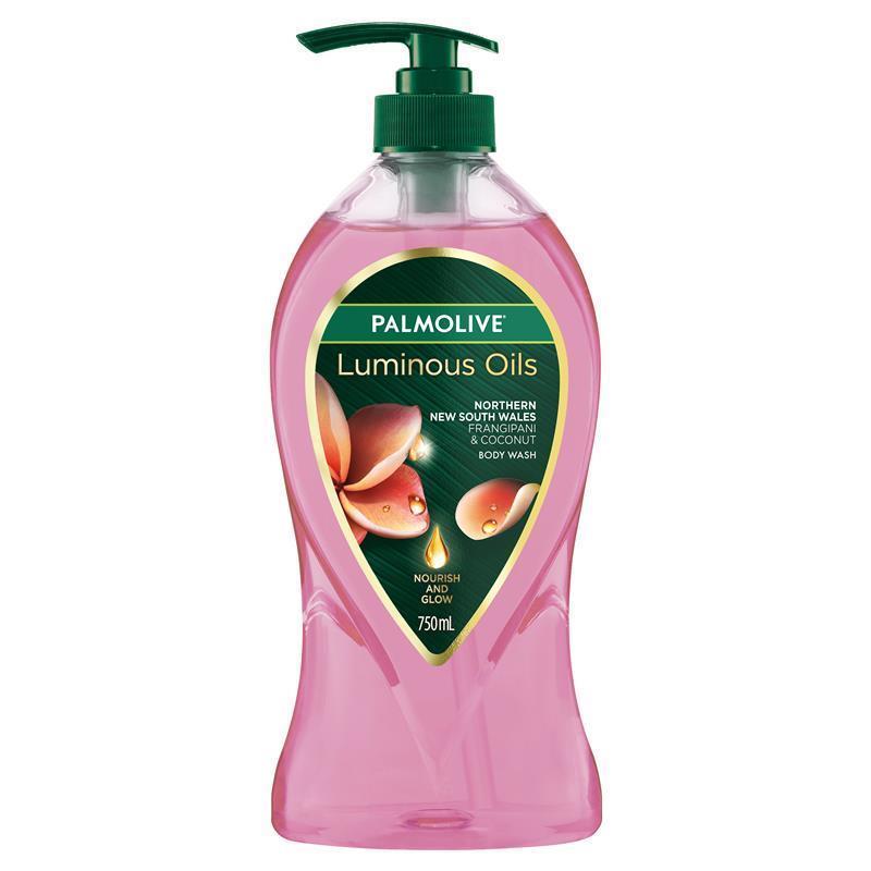 Palmolive Luminous Oils Body Wash Frangipani & Coconut 750ml