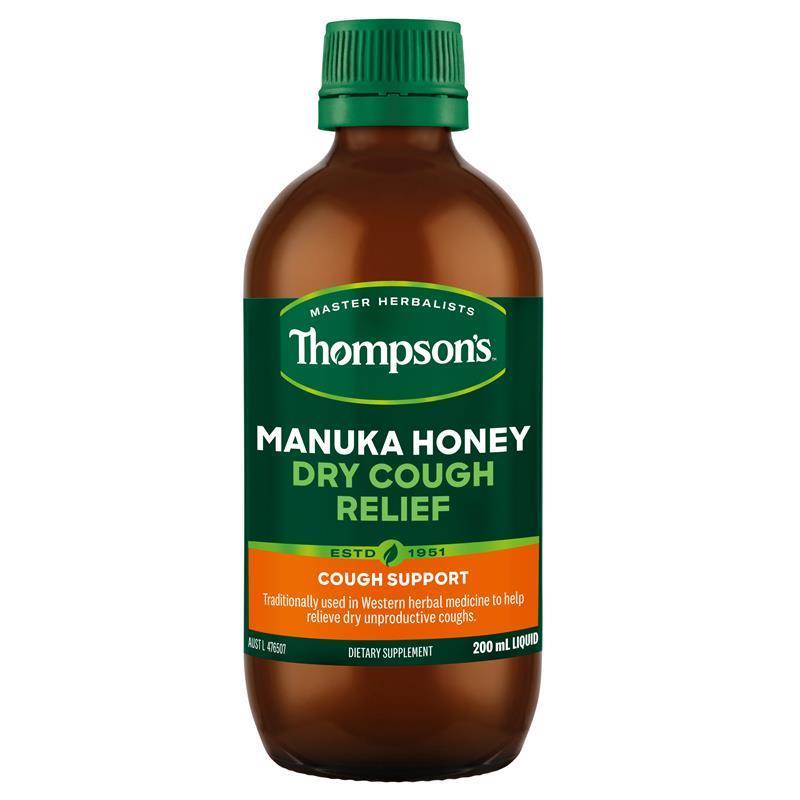 Thompson’s Manuka Honey Dry Cough Relief 200ml