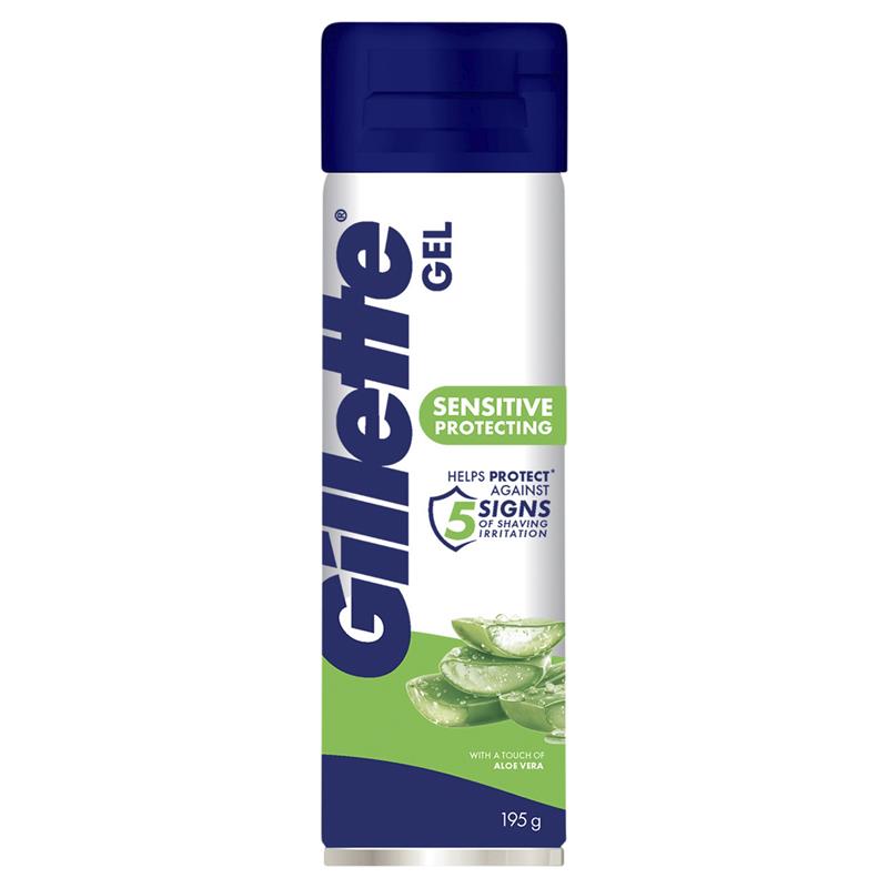Gillette Sensitive Skin Soothing Shave Gel 195g
