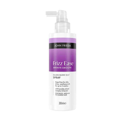 John Frieda Infinite Smooth Salon Blow-Out Spray 200ml