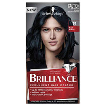Schwarzkopf Brilliance 91 Blue Black New