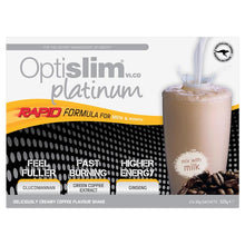 Optislim VLCD Platinum Coffee Shake 21x25g Sachets - GimmeNow