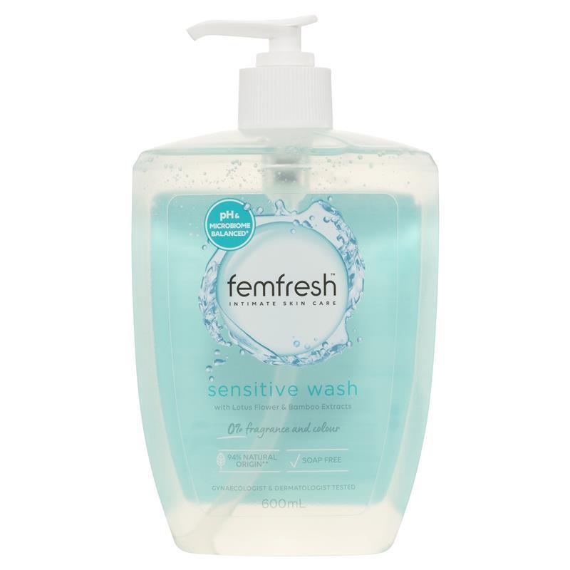 Femfresh Sensitive Wash 600ml - GimmeNow
