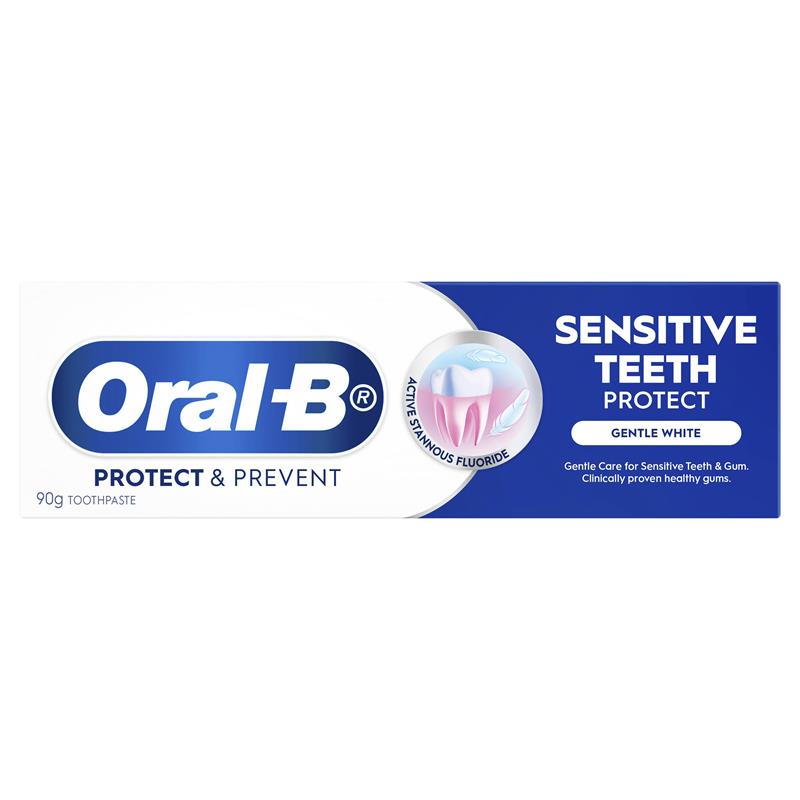 Oral B Toothpaste Sensitivity & Gum Gentle White 90g