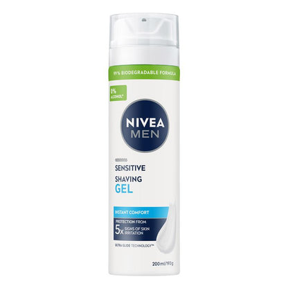 NIVEA MEN Sensitive Shaving Gel Instant Protection 200ml