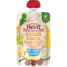 Heinz Banana & Oat Smoothie with Greek style Yoghurt Pouch 120g 8m+