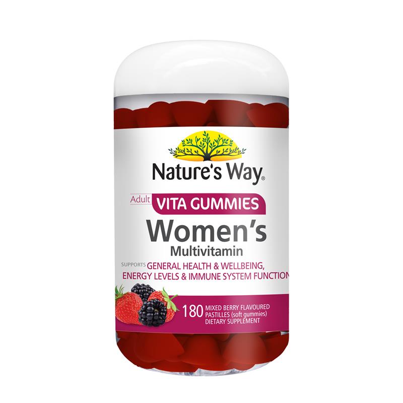 Nature's Way Adult Vita Gummies Women's Multivitamin 180 Gummies Exclusive Size