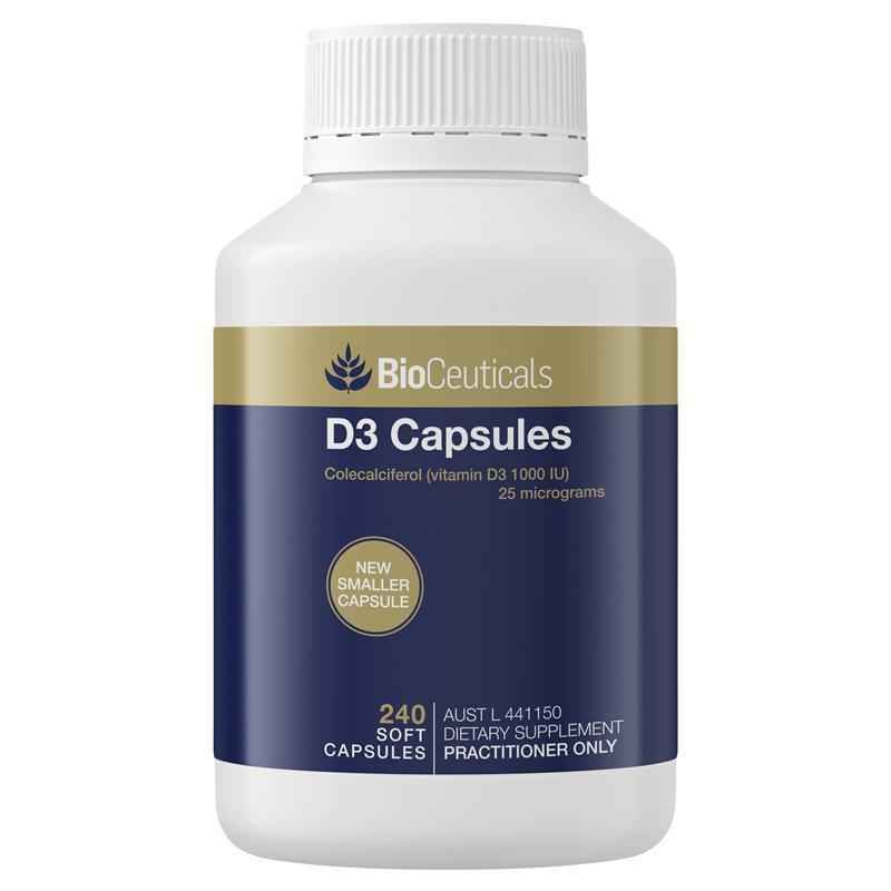 Bioceuticals D3 240 Capsules NEW