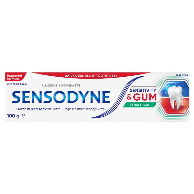 Sensodyne Toothpaste Sensitivity & Gum Extra Fresh 100g NEW