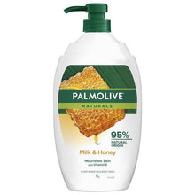 Palmolive Naturals Body Wash Milk & Honey 1L