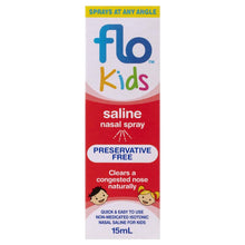 FLO Kids Saline Nasal Spray 15ml - GimmeNow