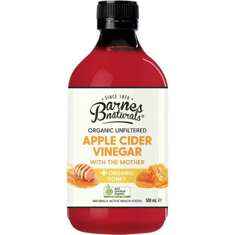 Organic Apple Cider Vinegar with Honey, 500ml