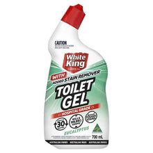 White King Toilet Gel With Stain Remover Eucalyptus 700ml