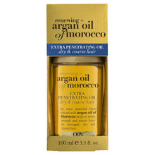 Ogx Renewing + Hydrating & Shine Argan Oil Of Morocco Extra Penetrating Oil For Damaged & Heat Styled Hair 100mL