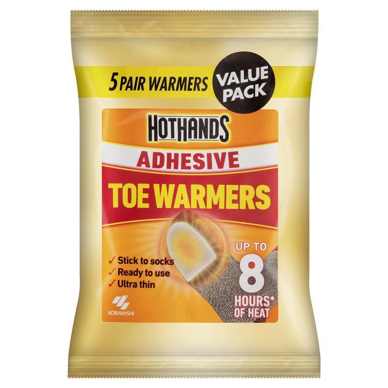 Hot Hands Toasti Toe Warmers 5 Pairs