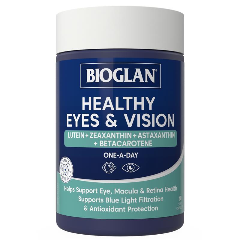 Bioglan Healthy Eyes & Vision 60 Capsules