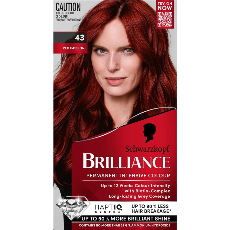 Schwarzkopf Brilliance 43 Red Passion New