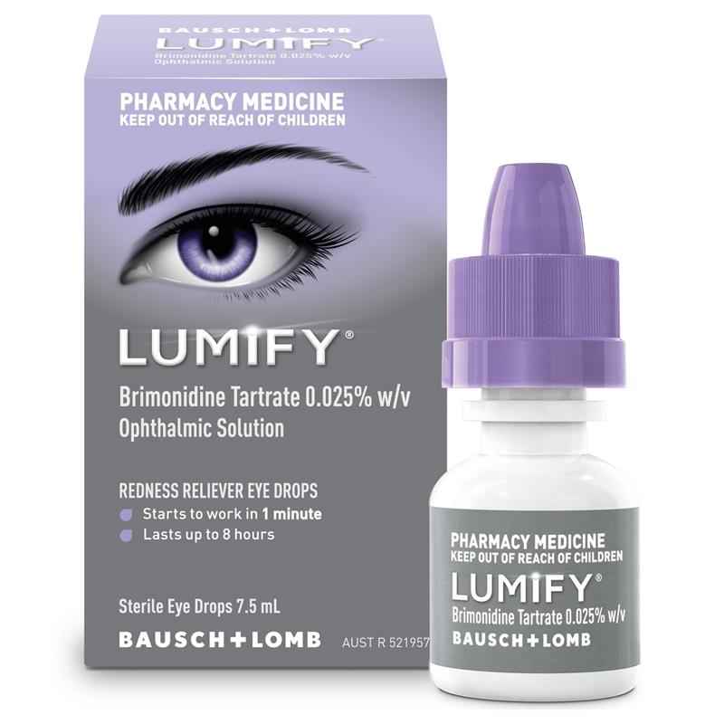 Lumify Redness Reliever Eye Drops 7.5ml