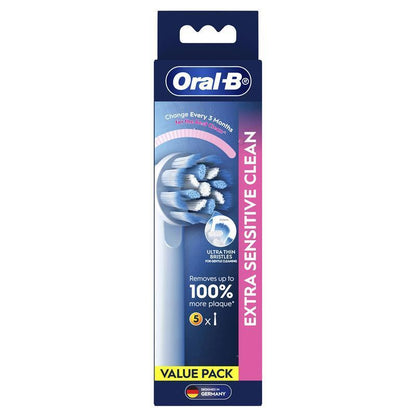 Oral B Power Toothbrush Extra Sensitive Refills 5 Pack - GimmeNow